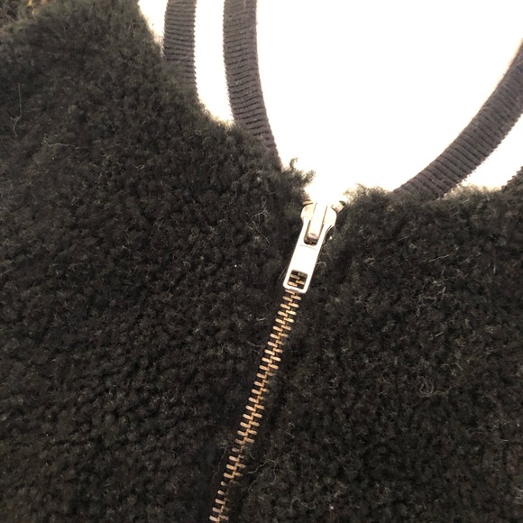 REAL SHEARLING Bomber Jacket - Picture 5 of 6